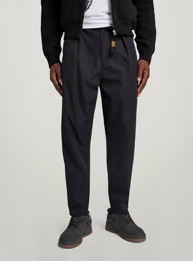 Pleated Chino Belt Relaxed